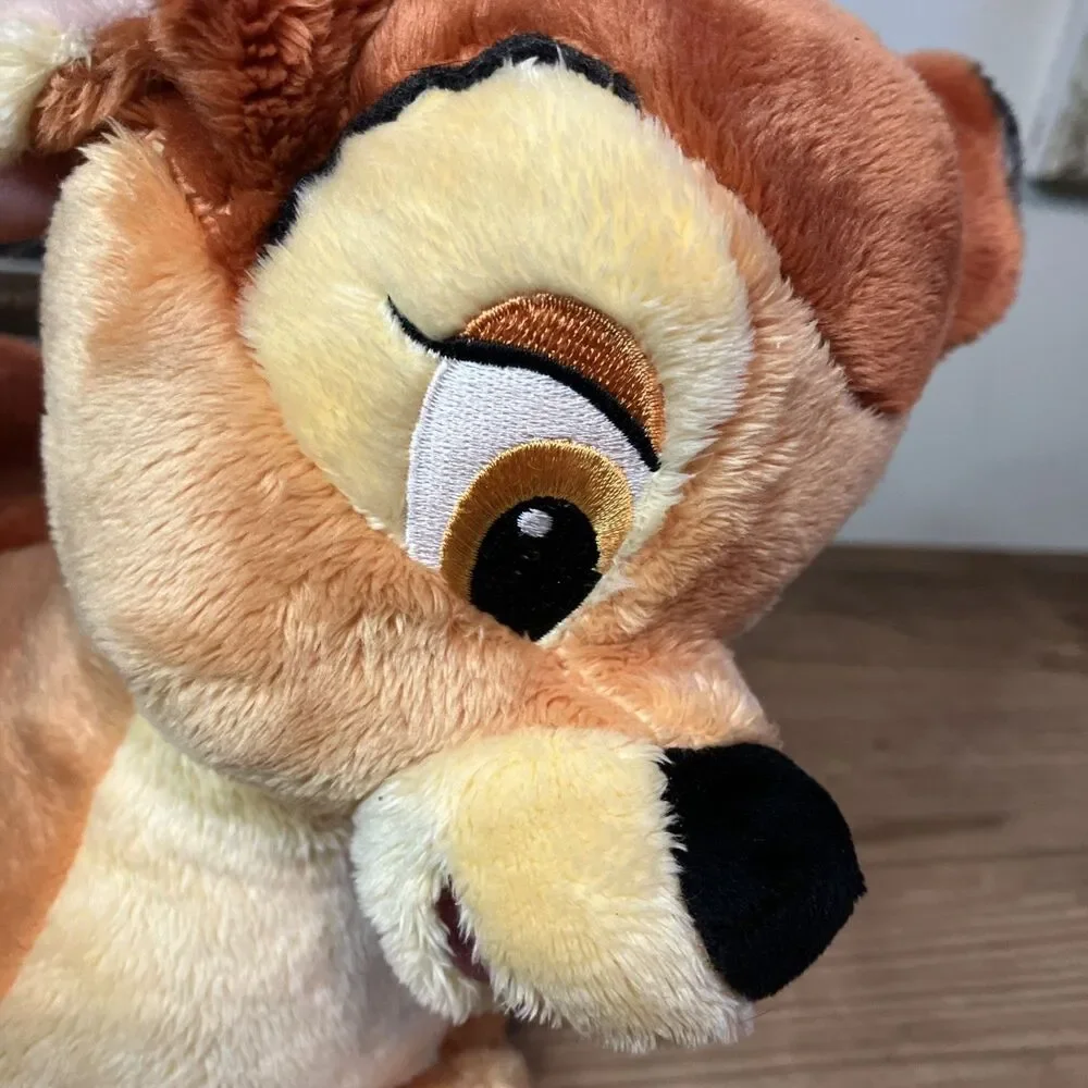 Authentic Disney Store London Exclusive Bambi Clumsy Laying Down Plush Large 13”